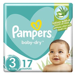 Pampers Baby-Dry Diapers 3 (17pcs)