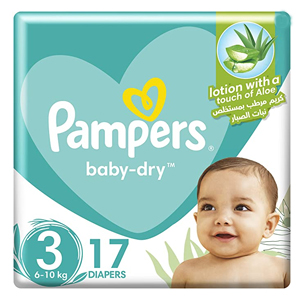 Pampers Baby-Dry Diapers 3 (17pcs) Main Image