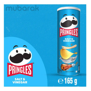 Pringles Salt & Vinegar 165 g