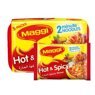 Maggi  Noodles Hot & Spicy 5 x 78g 