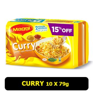 Maggi  Noodles Curry 10 x 79g 