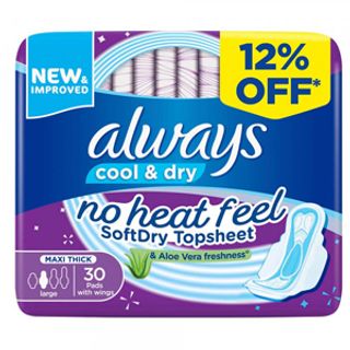 Always Cool & Dry 30 Pads