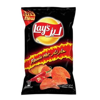 Lays Flaming Hot Potato Chips 160g