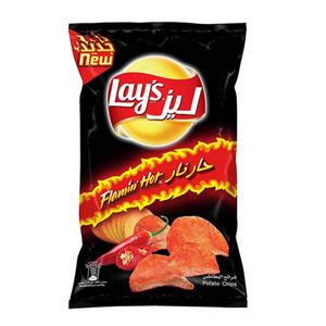 Lays Flaming Hot Potato Chips 160g Main Image