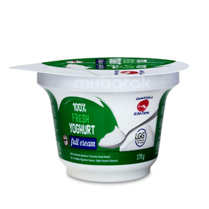 Al Ain Fresh yoghurt 170g Full Cream  Main Image