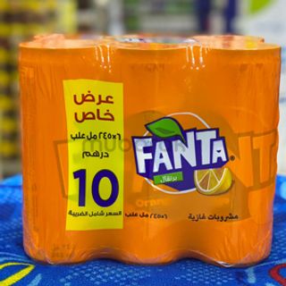 Fanta Can 6 x 245ml Offer Pack