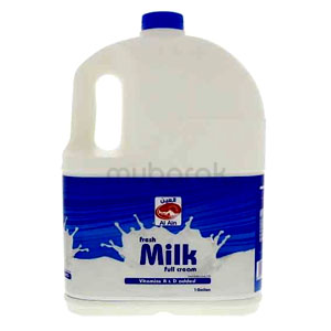 Al Ain Fresh Milk 1 GL Full Cream  Main Image