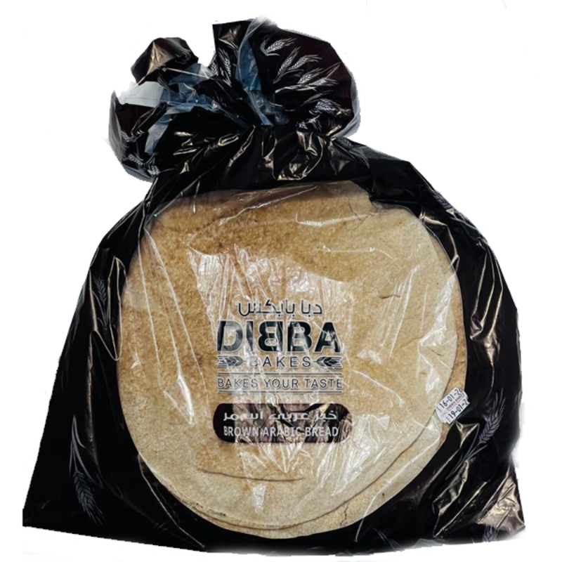 Dibba Brown Arabic Bread Large