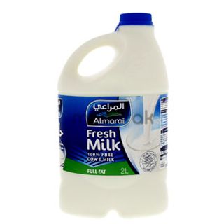 Almarai Fresh Milk Full Fat 2 Ltr