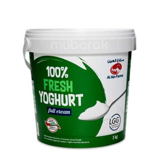 Al Ain Fresh yoghurt 1kg Full Cream 