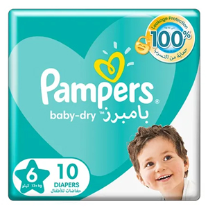  Pampers Baby Dry Diapers Size 6 Main Image