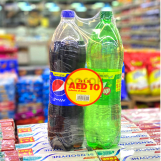 Pepsi & 7Up Bottle 2 x 1.5 L Offer Pack