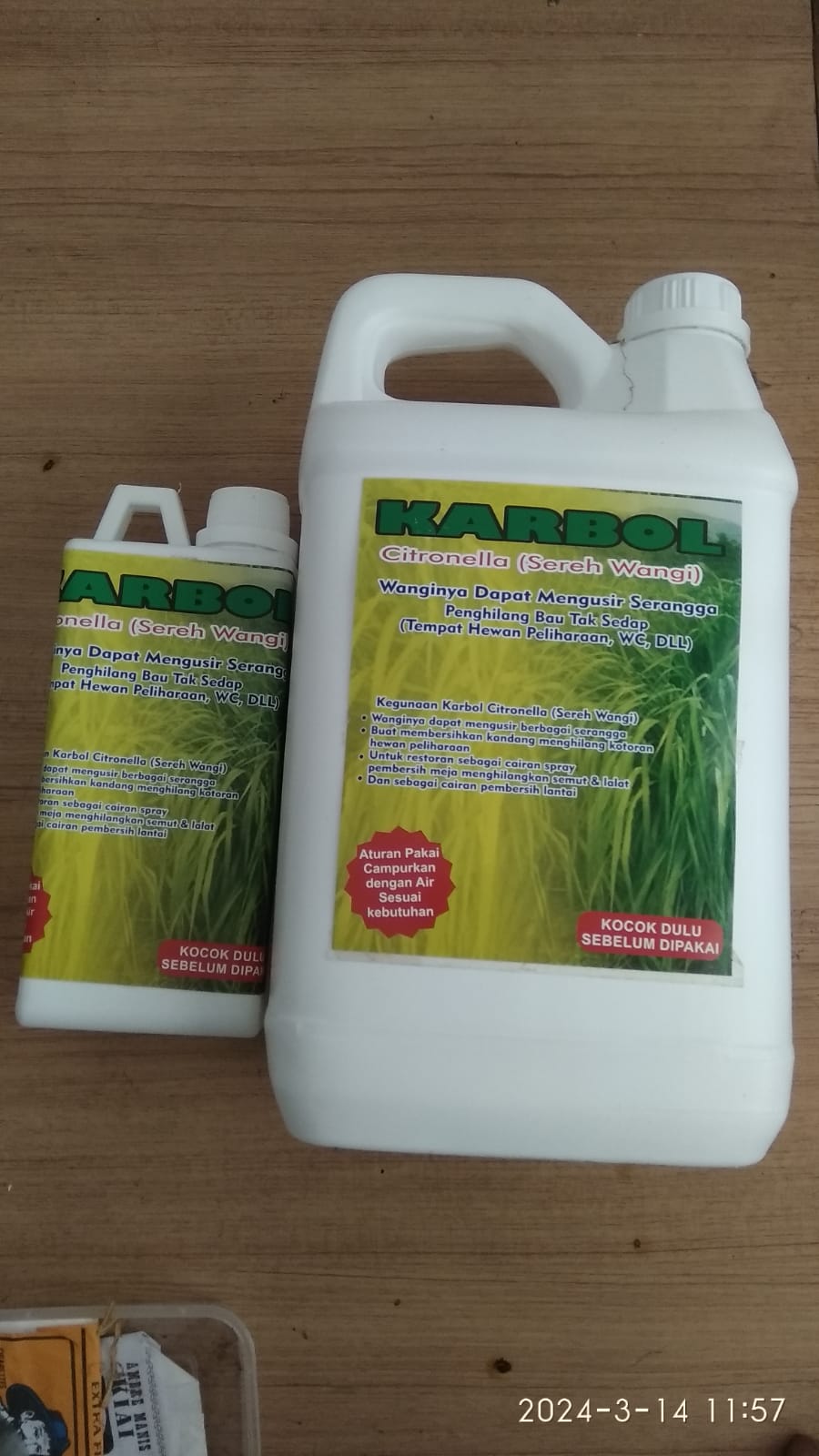 Karbol Citronella Sereh 1lt Main Image