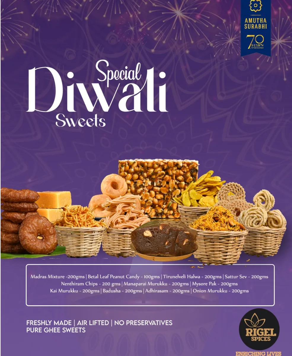 Pre Order Form for Diwali Sweets