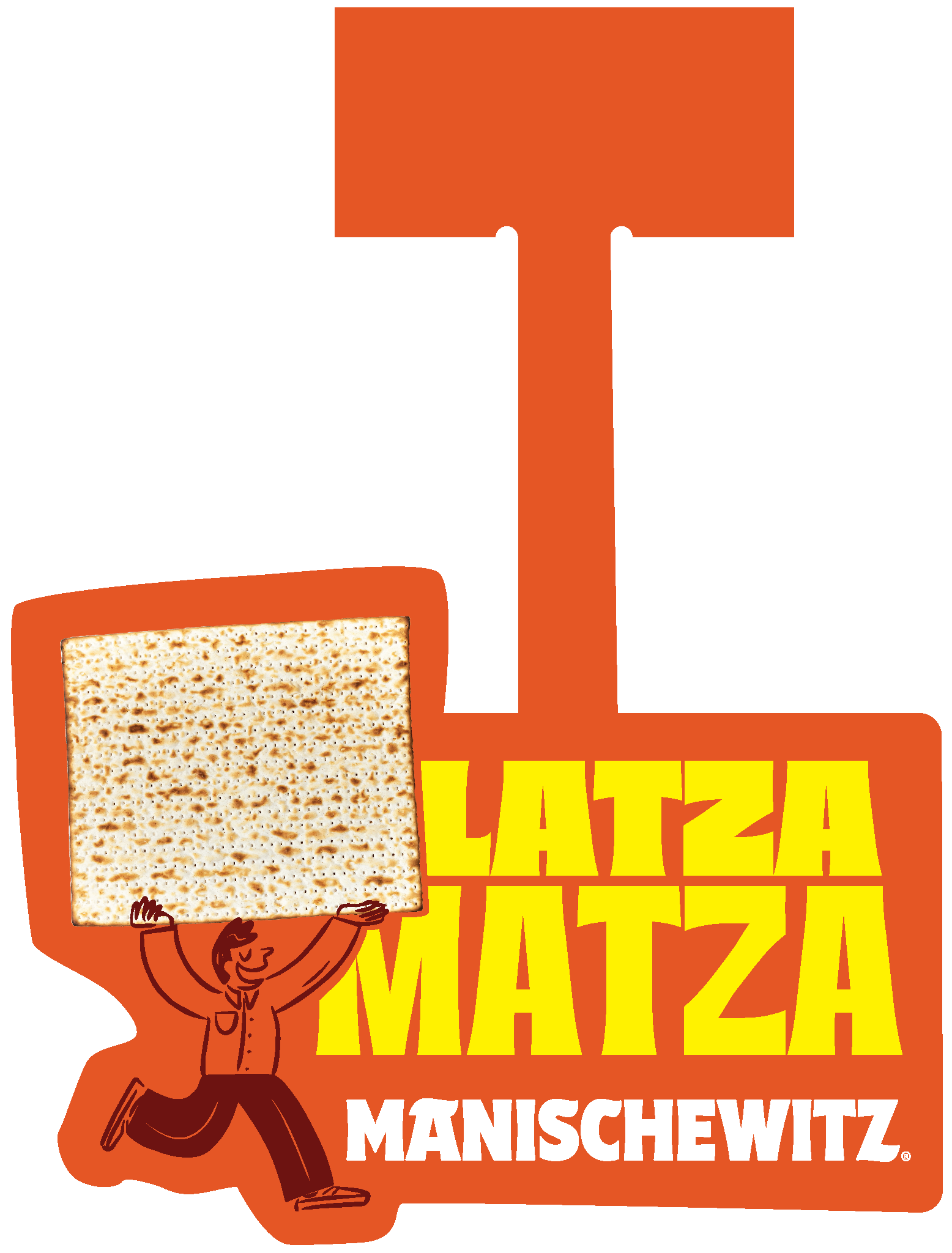 Manischewitz "LATZA MATZA" Dangler Main Image