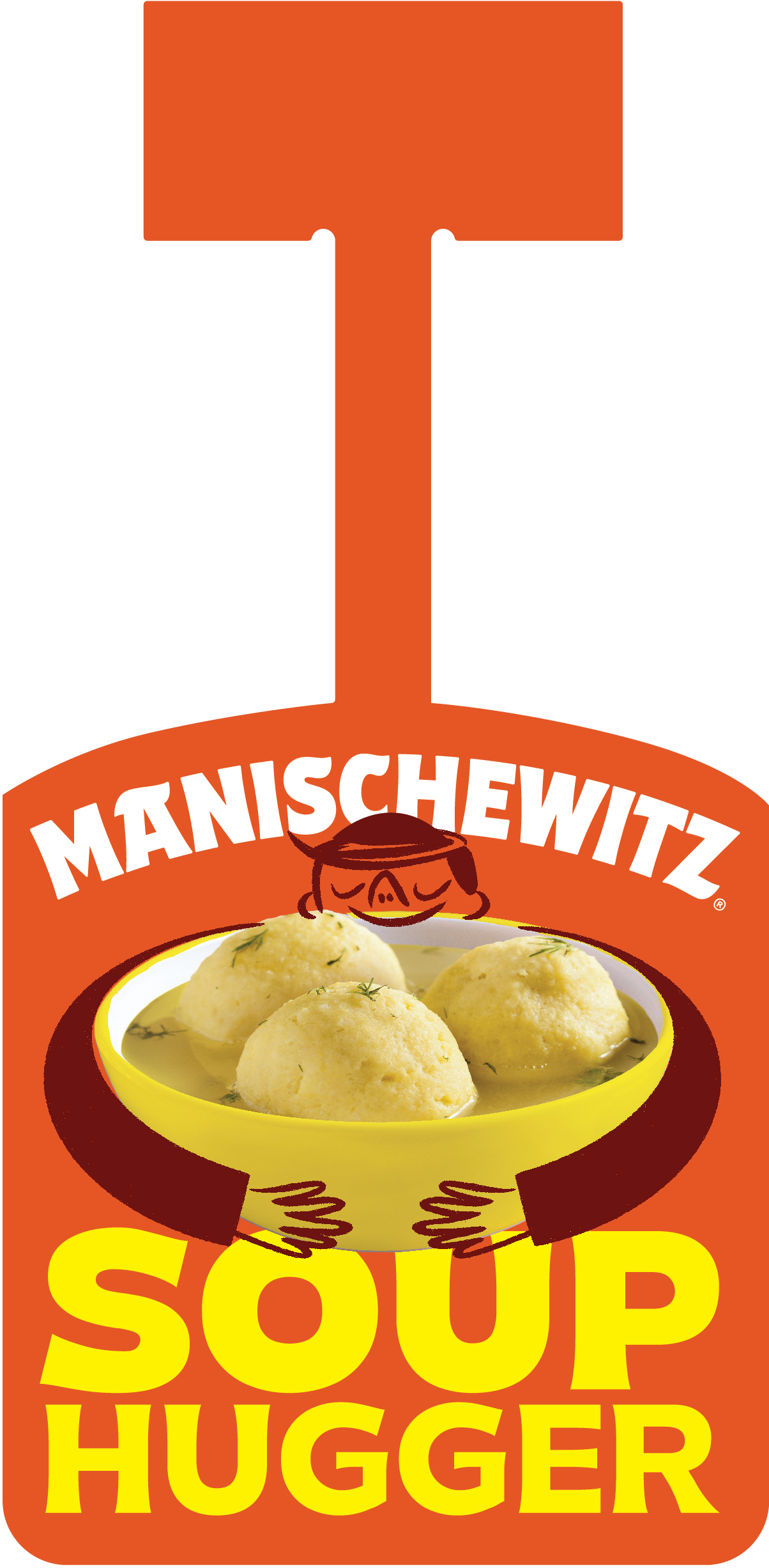 Manischewitz "SOUP HUGGER" Dangler Main Image