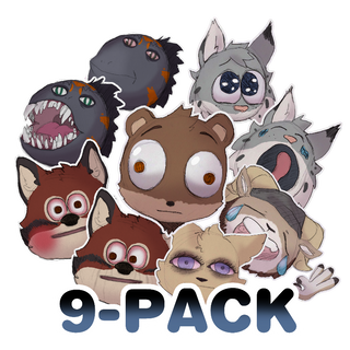 Pack of 9 (complete)