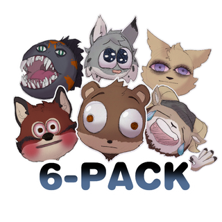Pack of 6 (regular)