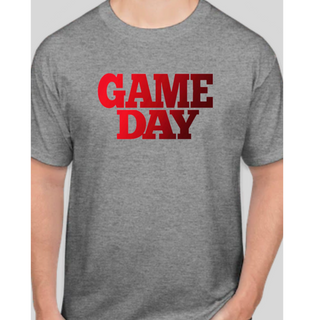 GAME DAY SHORT SLEEVE GRAY T-SHIRT 