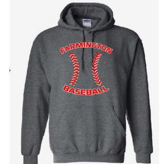 BASEBALL LACES HOODIE SWEATSHIRT Dark Gray • DT Dri-Fit 