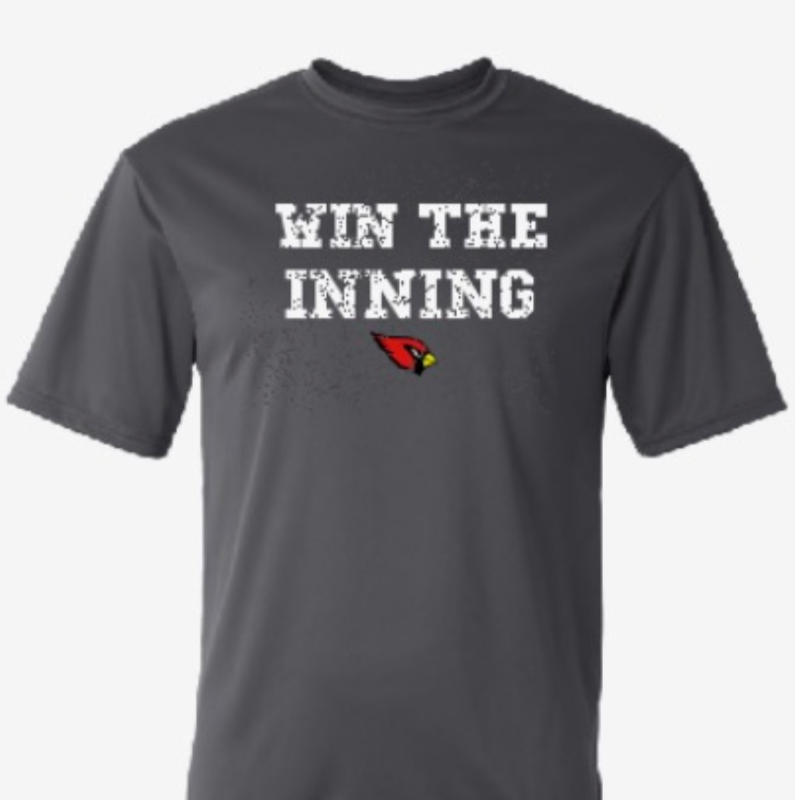 WIN THE INNING S/S T-SHIRT Dark Gray • DT DRI-FIT Main Image