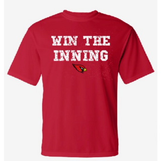 WIN THE INNING S/S T-SHIRT RED • DT DRI-FIT