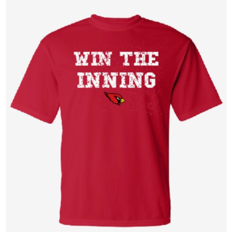 WIN THE INNING S/S T-SHIRT RED • DT DRI-FIT Main Image