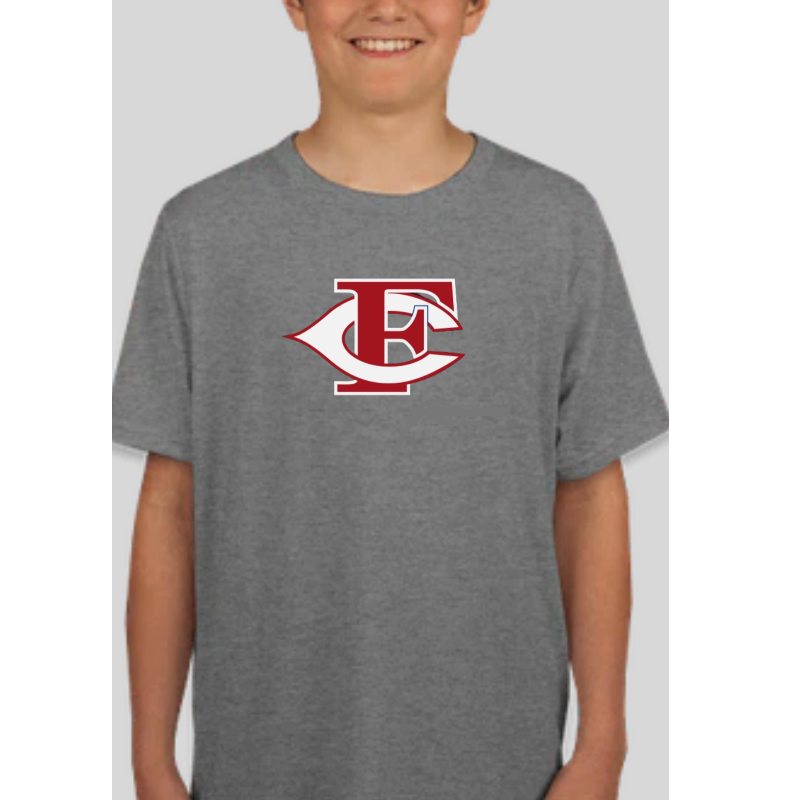 YOUTH FC LOGO GRAY S/S T-SHIRT Main Image