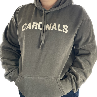 Comfort Colors Hoodie Sweatshirt - CARDINALS