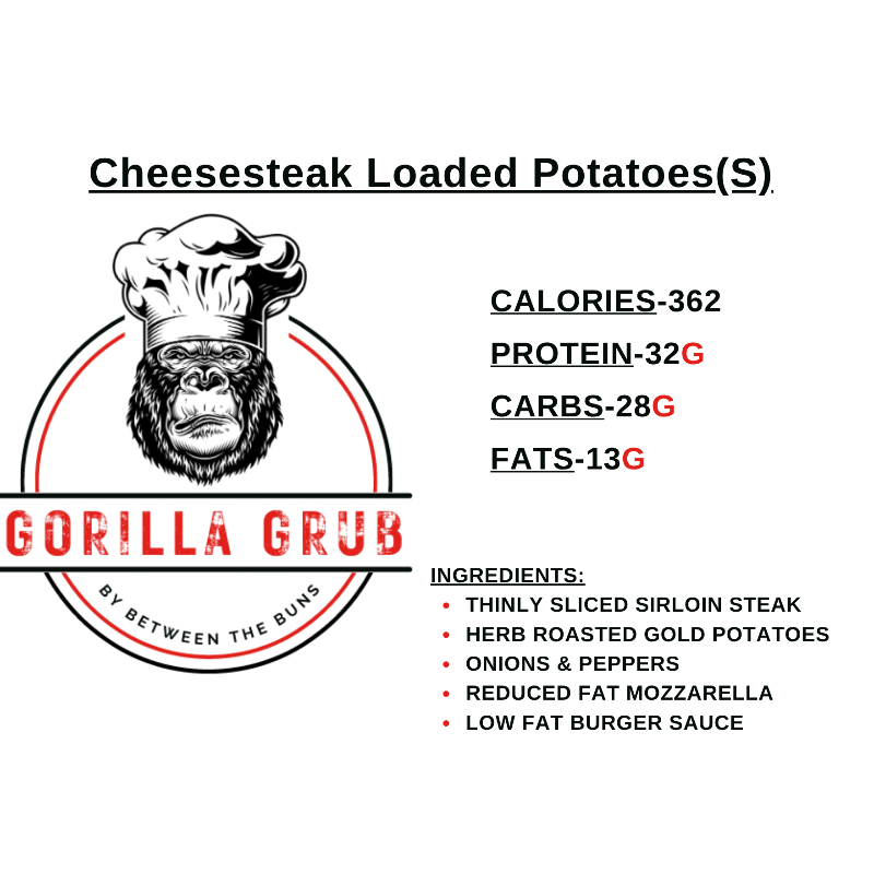 Cheesesteak Loaded Potatoes(S)