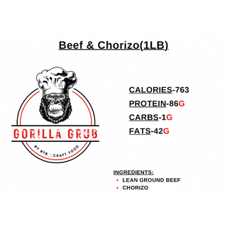 Beef & Chorizo(1LB)