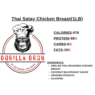 Thai Satay Chicken Breast(1LB)