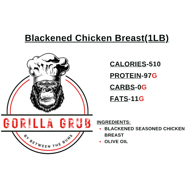 Blackened Chicken Breast(1LB)