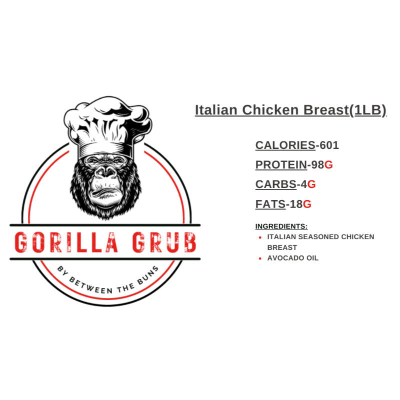 Italian Chicken Breast(1LB)