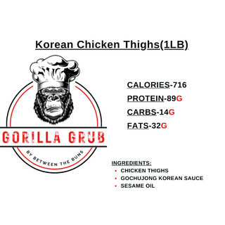 Korean Chicken Thighs(1LB)