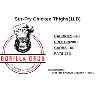 Stir-Fry Chicken Thighs(1LB)