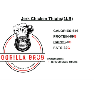 Jerk Chicken Thighs(1LB)
