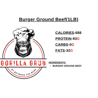 Grilled Burger Ground Beef(1LB)