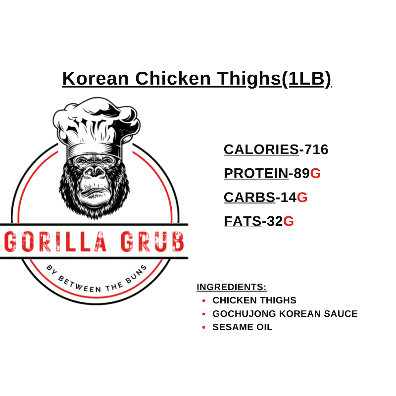 Korean Chicken Thighs(1LB)