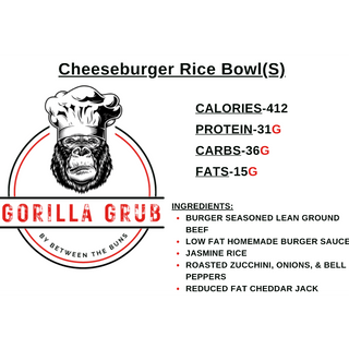 Cheeseburger Rice Bowl(S)