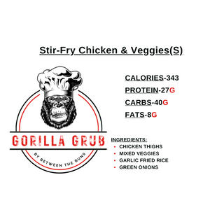 Stir-Fry Chicken & Veggies(S)