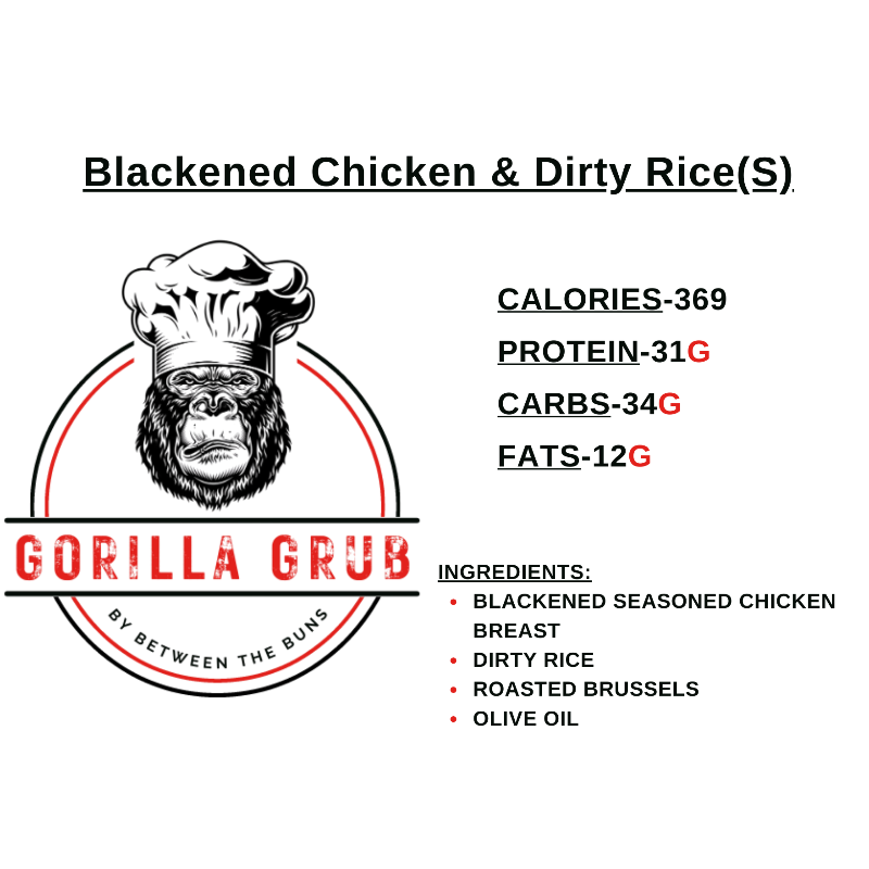 Blackened Chicken & Dirty Rice(S)