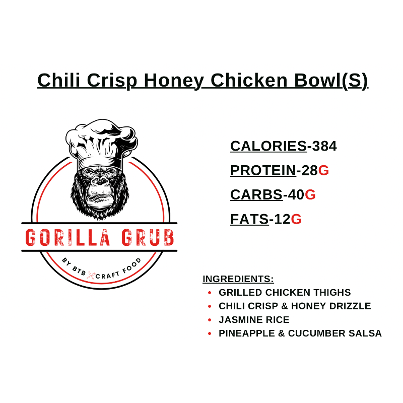 Chili Crisp Honey Chicken Bowl(S)
