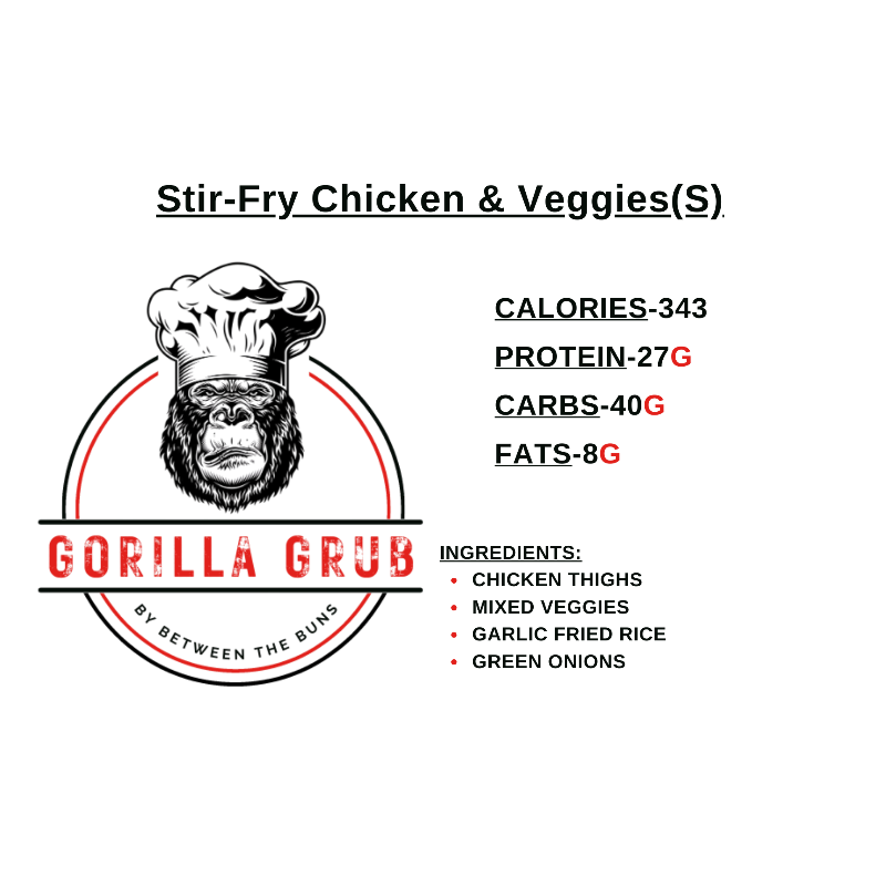 Stir-Fry Chicken & Veggies(S)