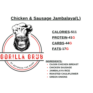 Chicken & Sausage Jambalaya(L)