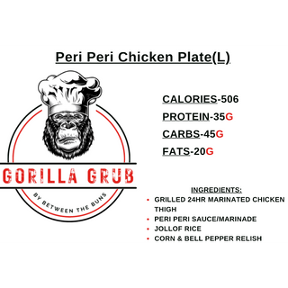 Peri Peri Chicken Plate(L)