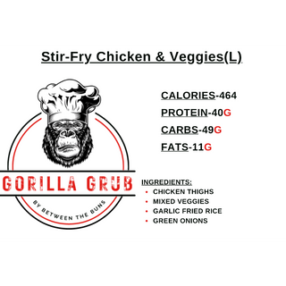 Stir-Fry Chicken & Veggies(L)