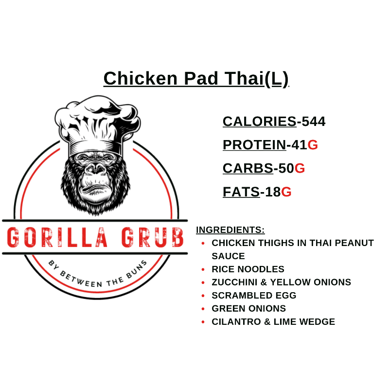 Chicken Pad Thai(L)