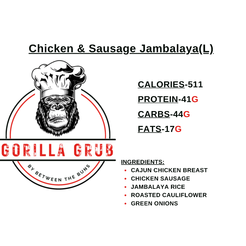 Chicken & Sausage Jambalaya(L)