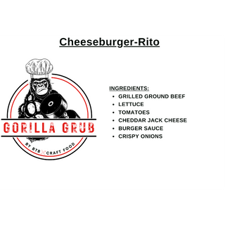 Cheeseburger-Rito